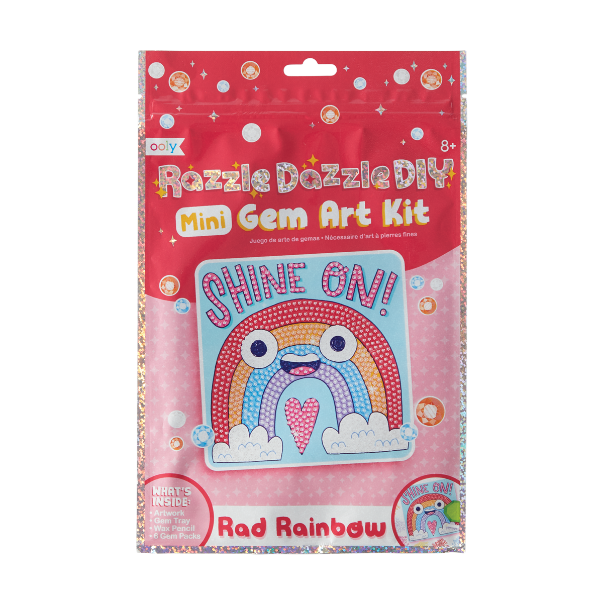 Razzle Dazzle DIY Gem Art Kit - Rad Rainbow - OOLY