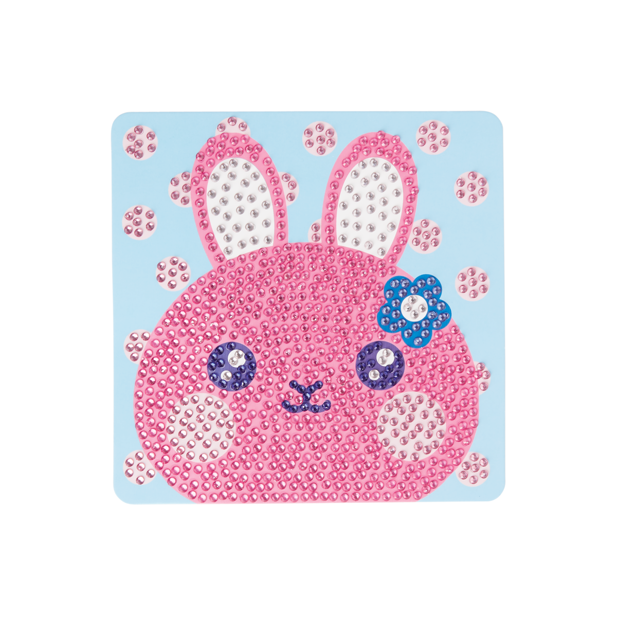 OOLY view of Razzle Dazzle DIY Gem Art Kit - Bouncy Bunny in use