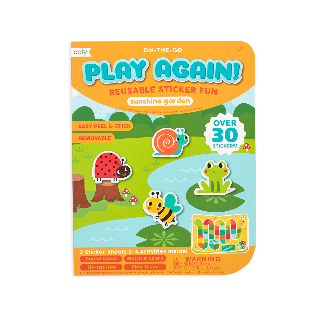 Play Again! Mini On-The-Go Activity Kit - Sunshine Garden