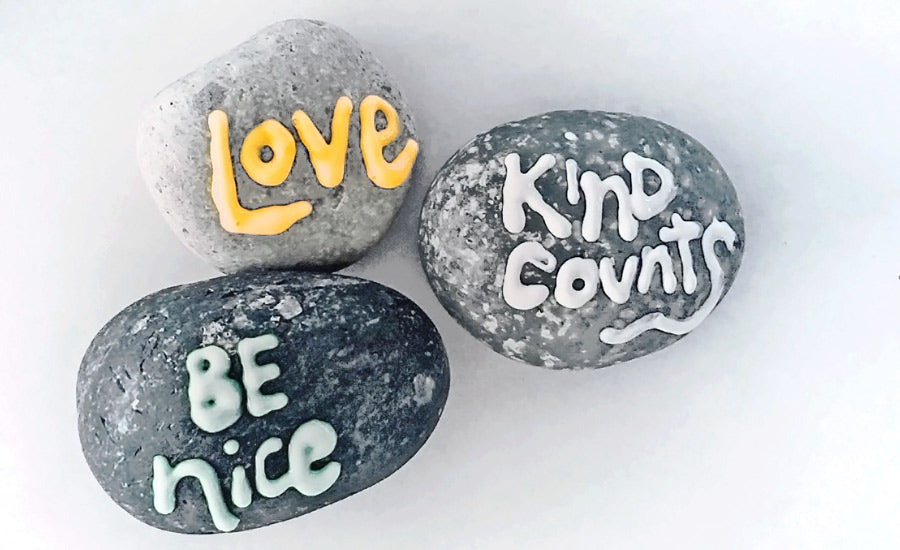 Crafting With A Purpose, Spreading Love & Kindness with Rock Painting