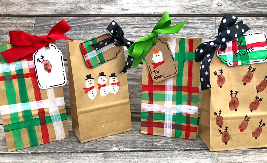 DIY Holiday Gift Bags: The Perfect Seasonal Craft for Kids!