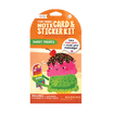 Tiny Tadas! Sweet Treats note card & sticker kit in packaging