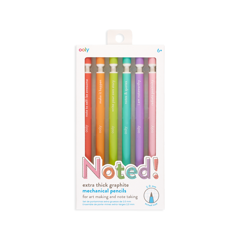 Noted! Graphite Mechanical Pencils – Bundle of 12 Sets