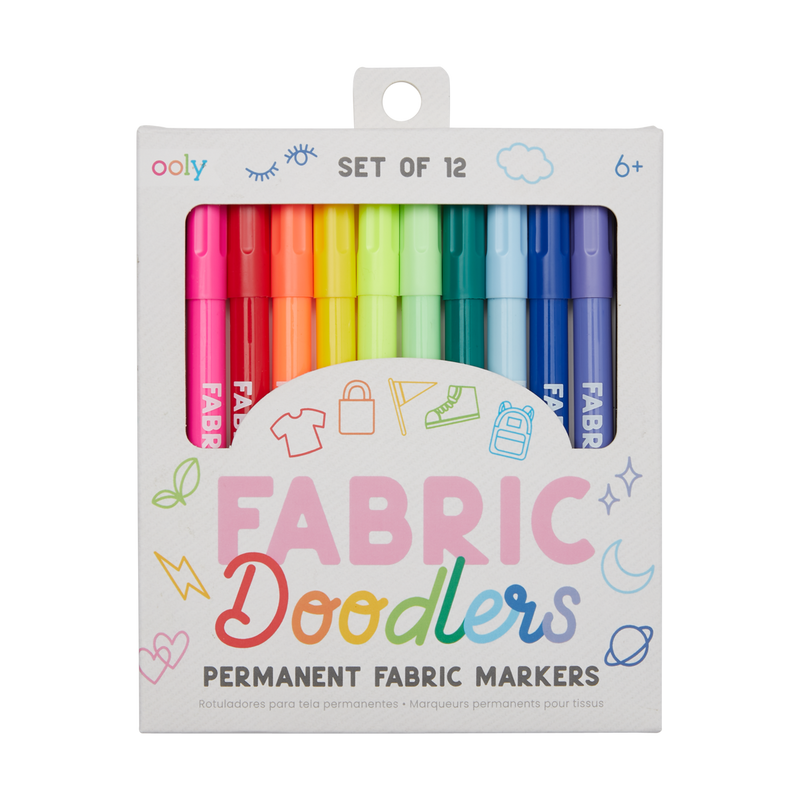 Fabric Doodlers Markers – Bundle of 12 Sets