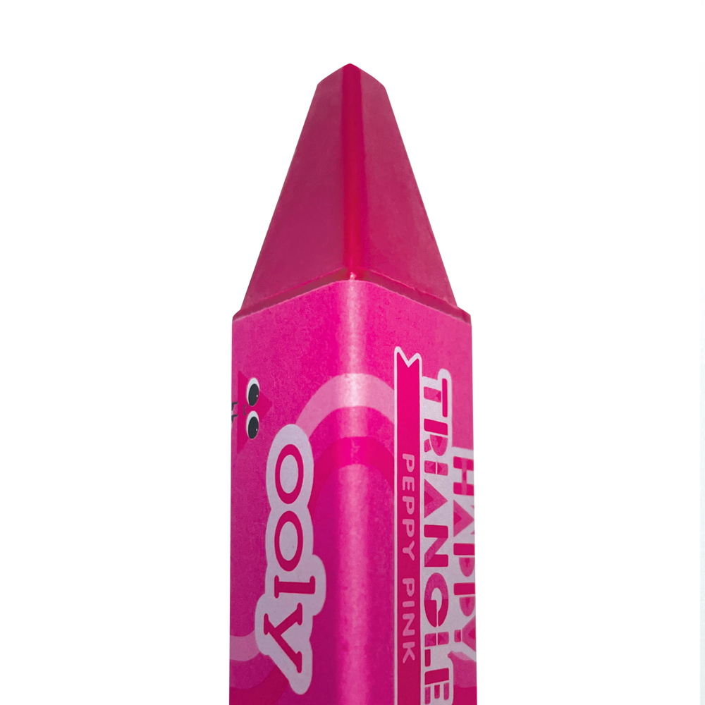 Happy Triangles Jumbo Crayons Set of 12 OOLY