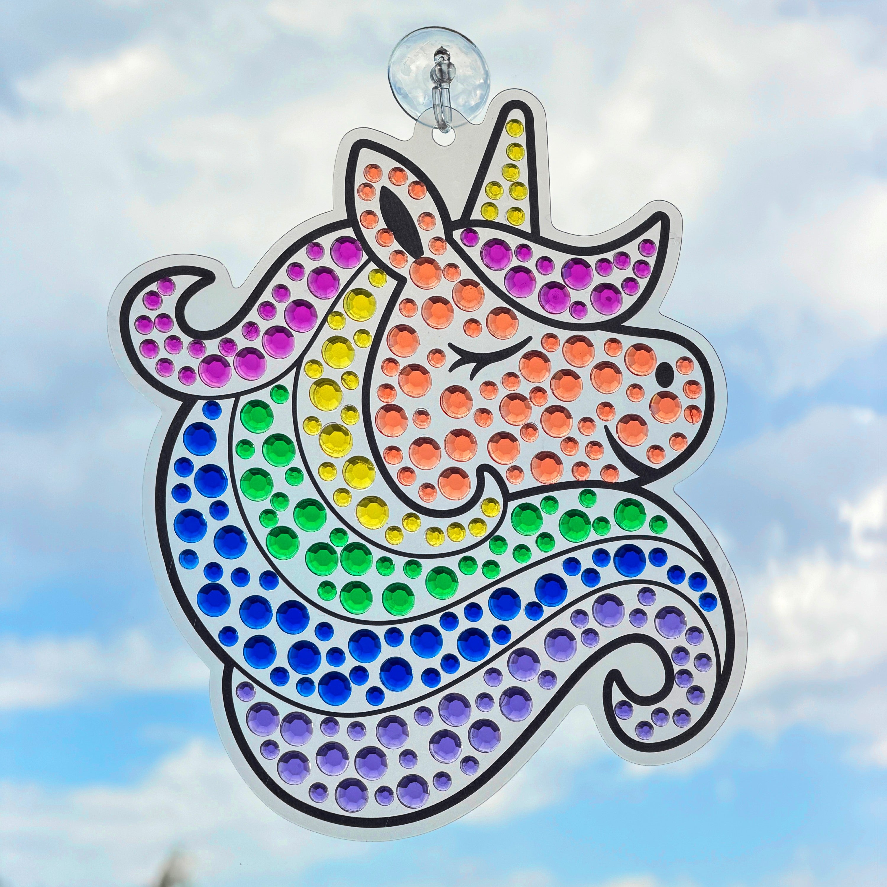 Sun Sparkles Gem Suncatcher Kit - Rainbow Magic - 4 Designs