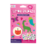 Tattoo Palooza Temporary Tattoos Mini Pack - Unicorn Party - 3 Sheets