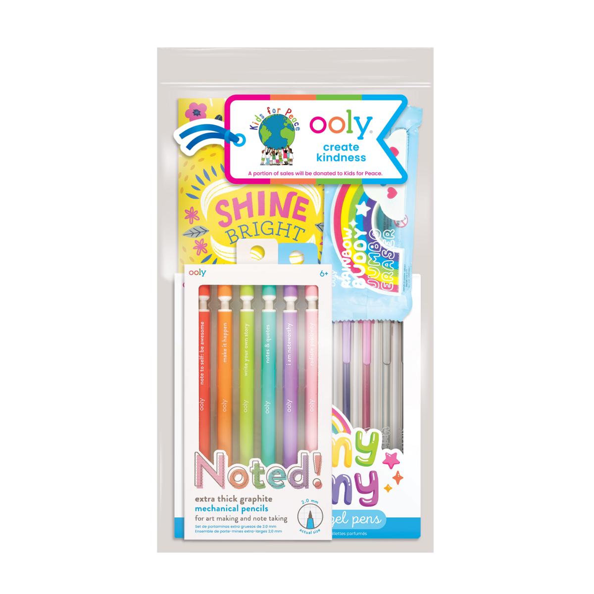 Ooly Kids Stationery - Rainbow Sparkle Glitter Markers – The Little Kidz  Closet