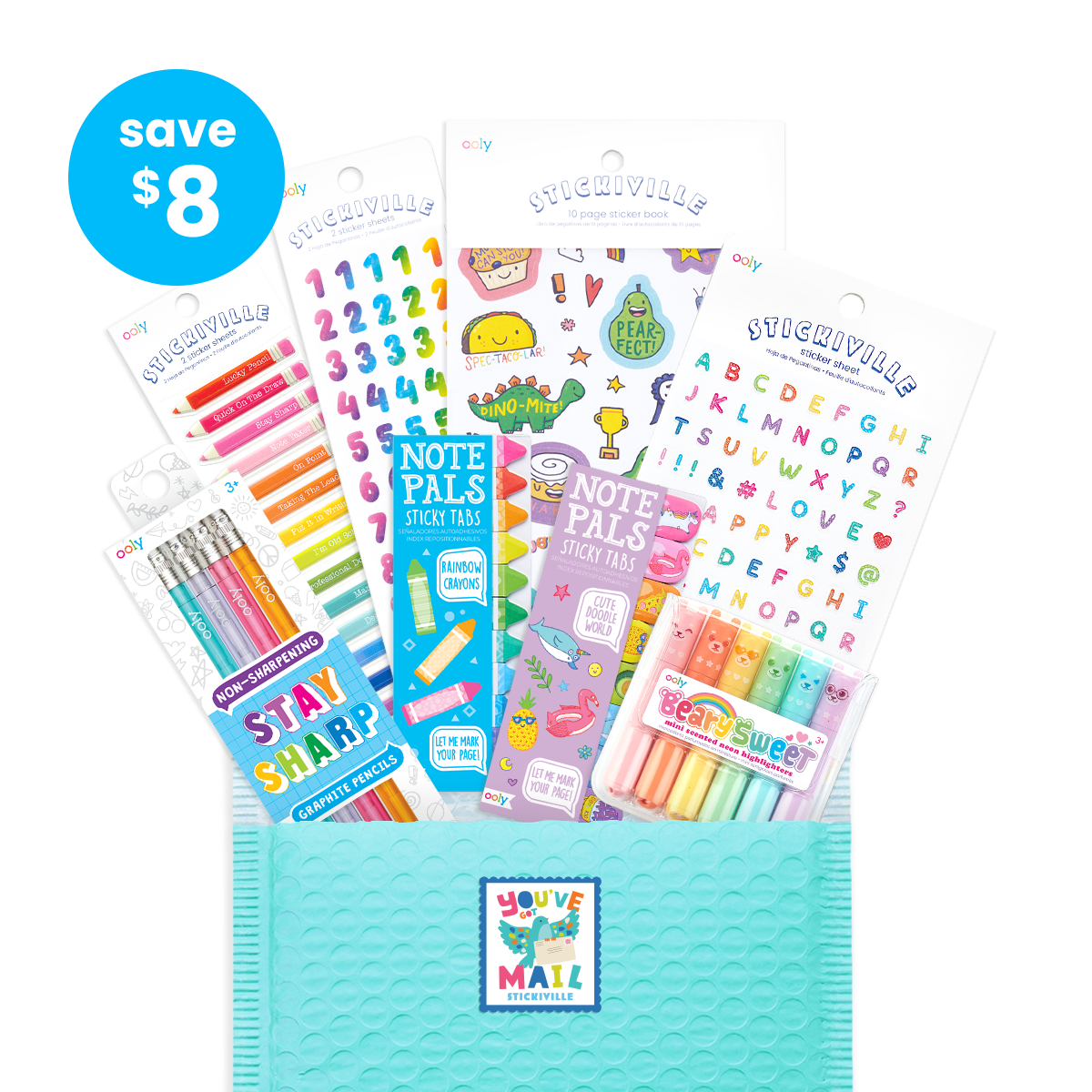 Stickiville Discovery Pack - Back to School
