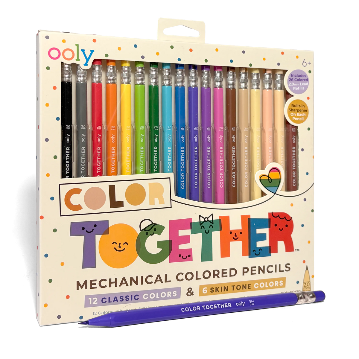 Color Together Mechanical Colored Pencils - Set of 18