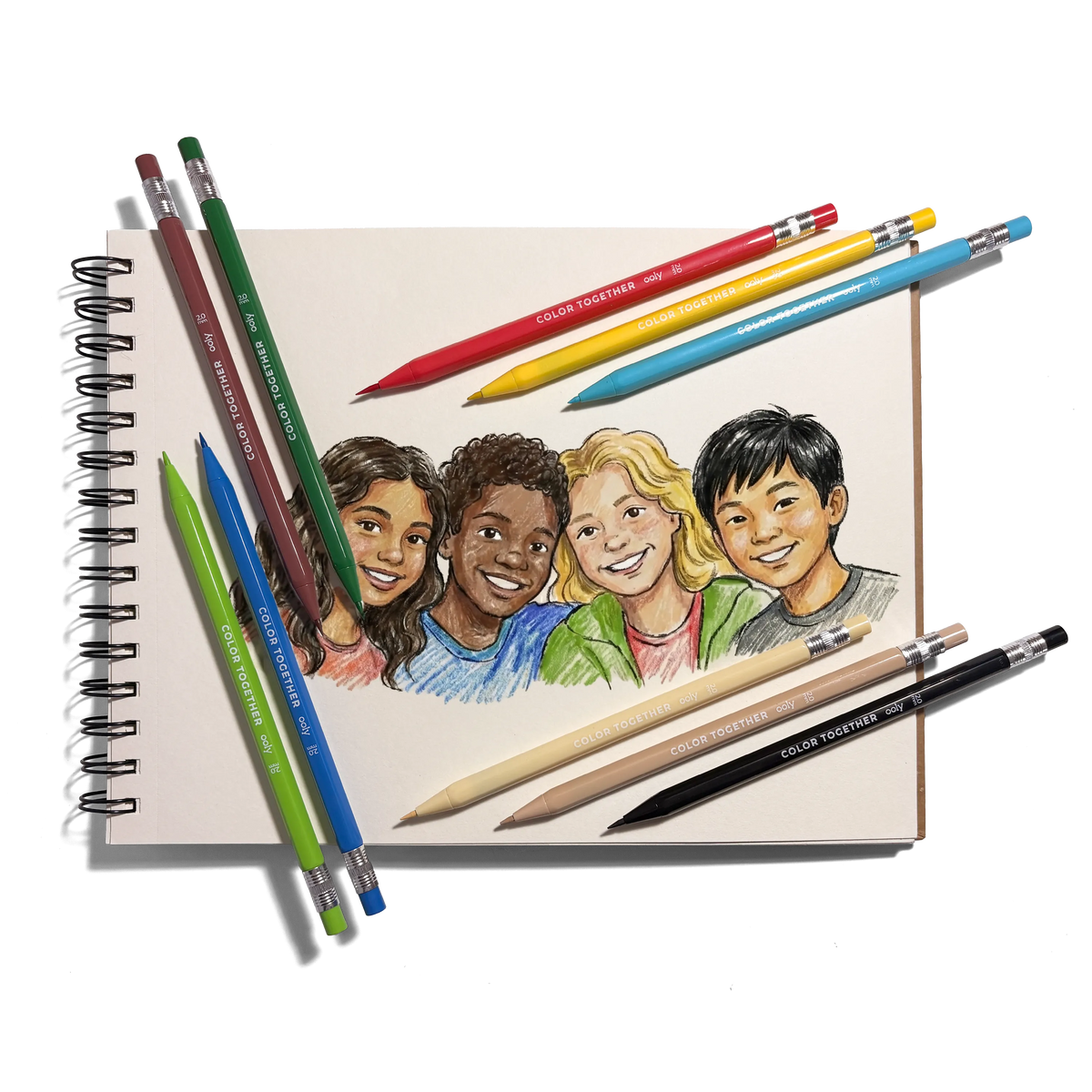 Color Together Mechanical Colored Pencils - Set of 18