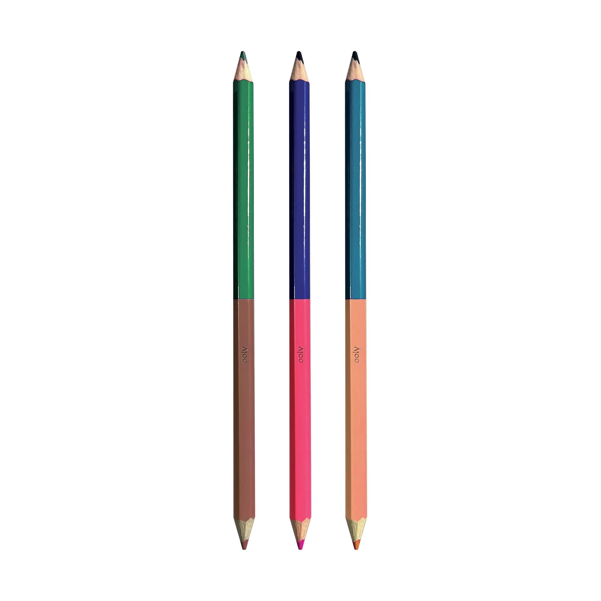 Ooly Draw N' Doodle Mini Colored Pencils Set Space