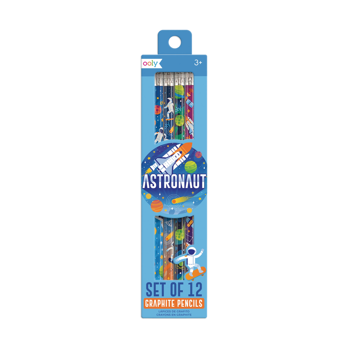 Astronaut Graphite Pencils Set 12