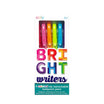 OOLY Bright Writers Colored Ink Retractable Ballpoint Pens front of packaging