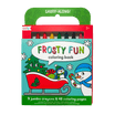 Carry-Along! Coloring Book and Crayon Set - Frosty Fun - Set of 9 Crayons