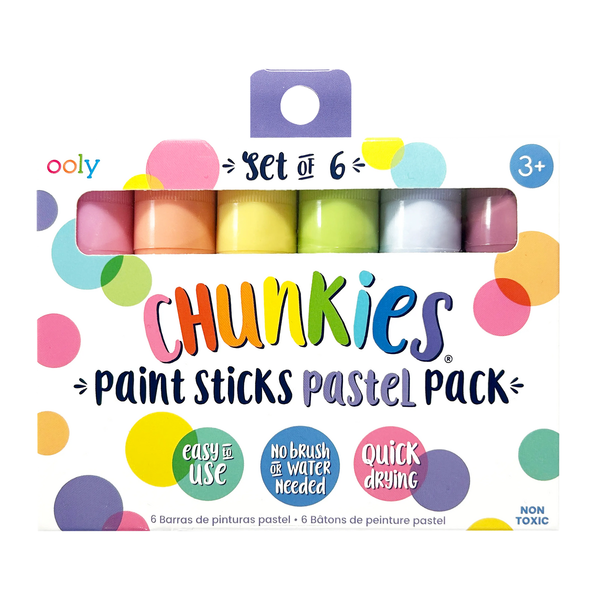 Chunkies Paint Sticks Pastel Set 6