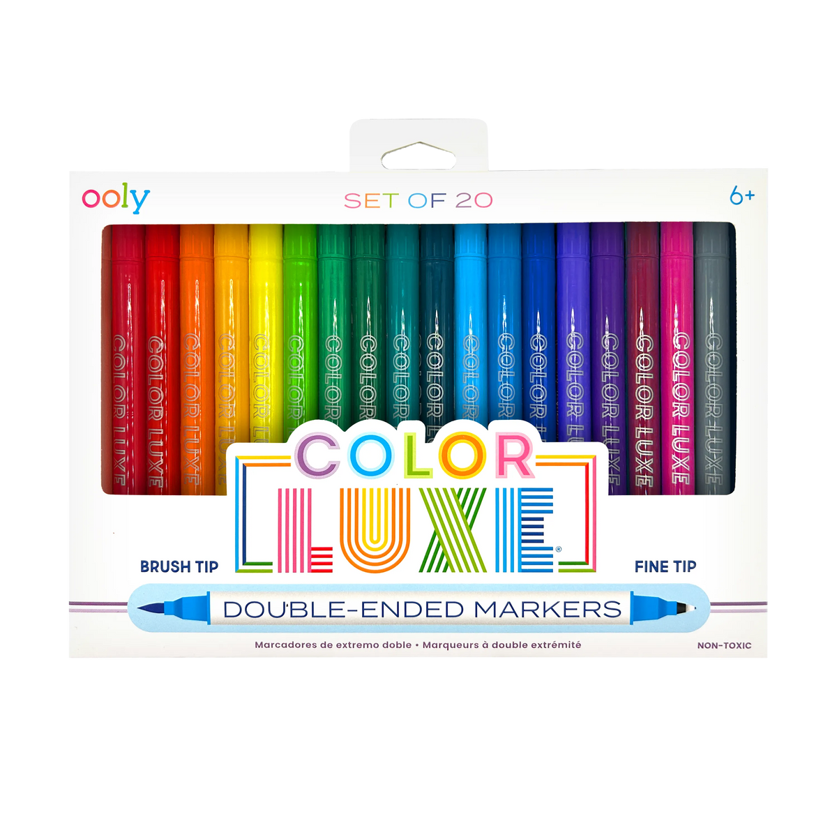 Color Luxe Double-Ended Markers - OOLY