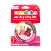 Front of packaging of OOLY Creatibles Air Dry Clay BFFs Kit - Lovely Bears