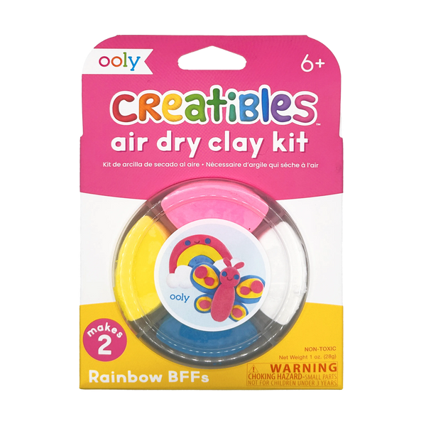 Creatibles MiniAir Dry Clay Kit - Rainbow BFFs - OOLY