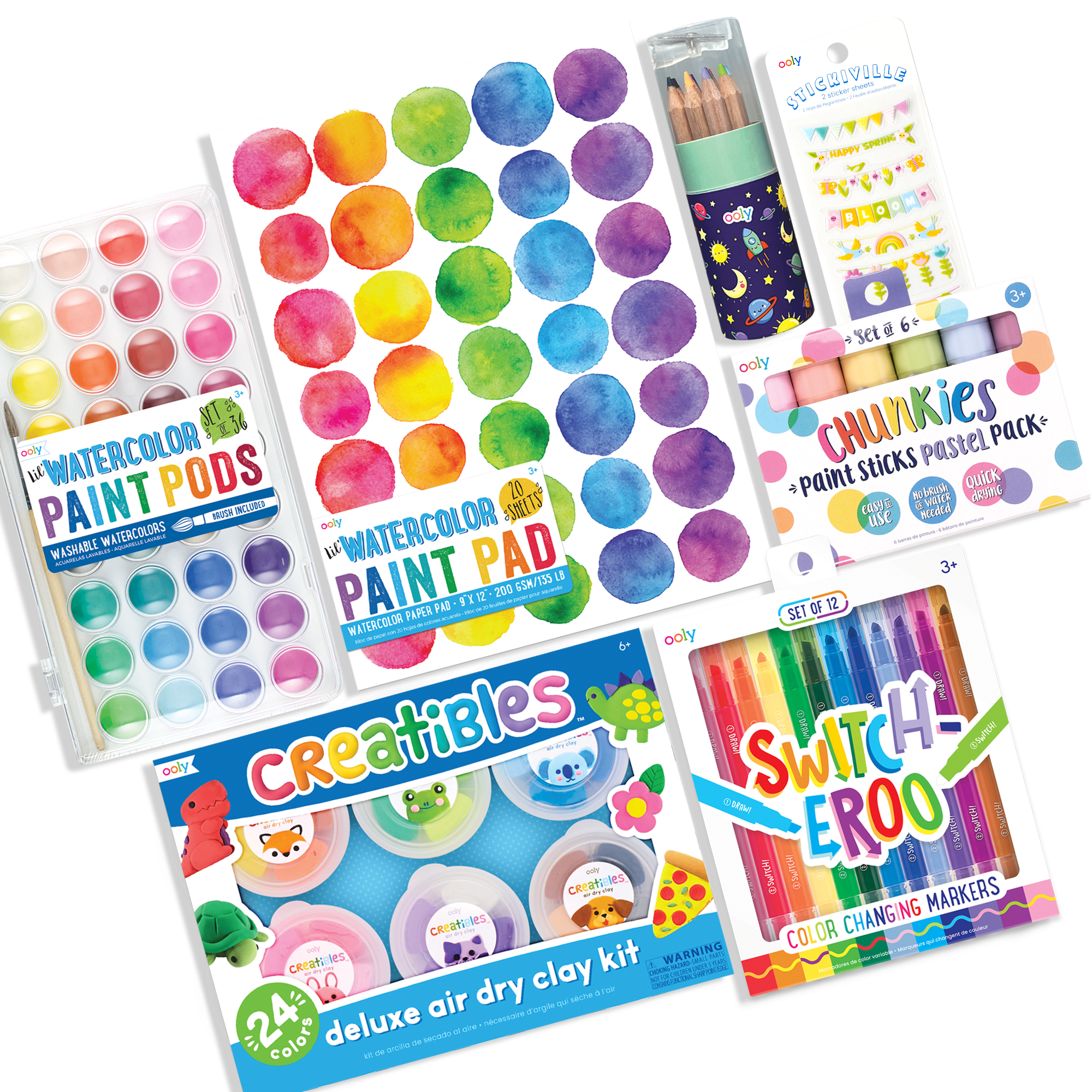 OOLY DIY Arts and Crafts Bonus Box collection of products