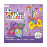 DIY Fortune Tellers Activity Kit - 24 Designs - 2 Sticker Sheets