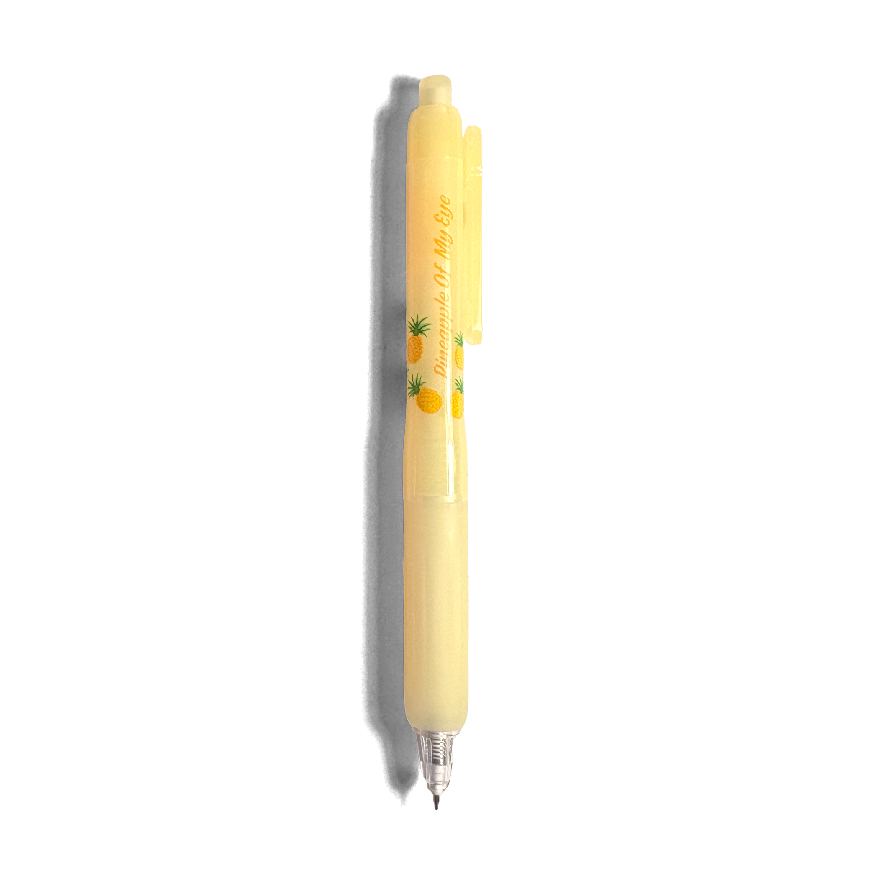 Fresh Squeezed Fruit Scented Gel Pen - Black Ink - Pineapple