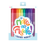 Front of packaging of OOLY Make No Mistake! Erasable Markers
