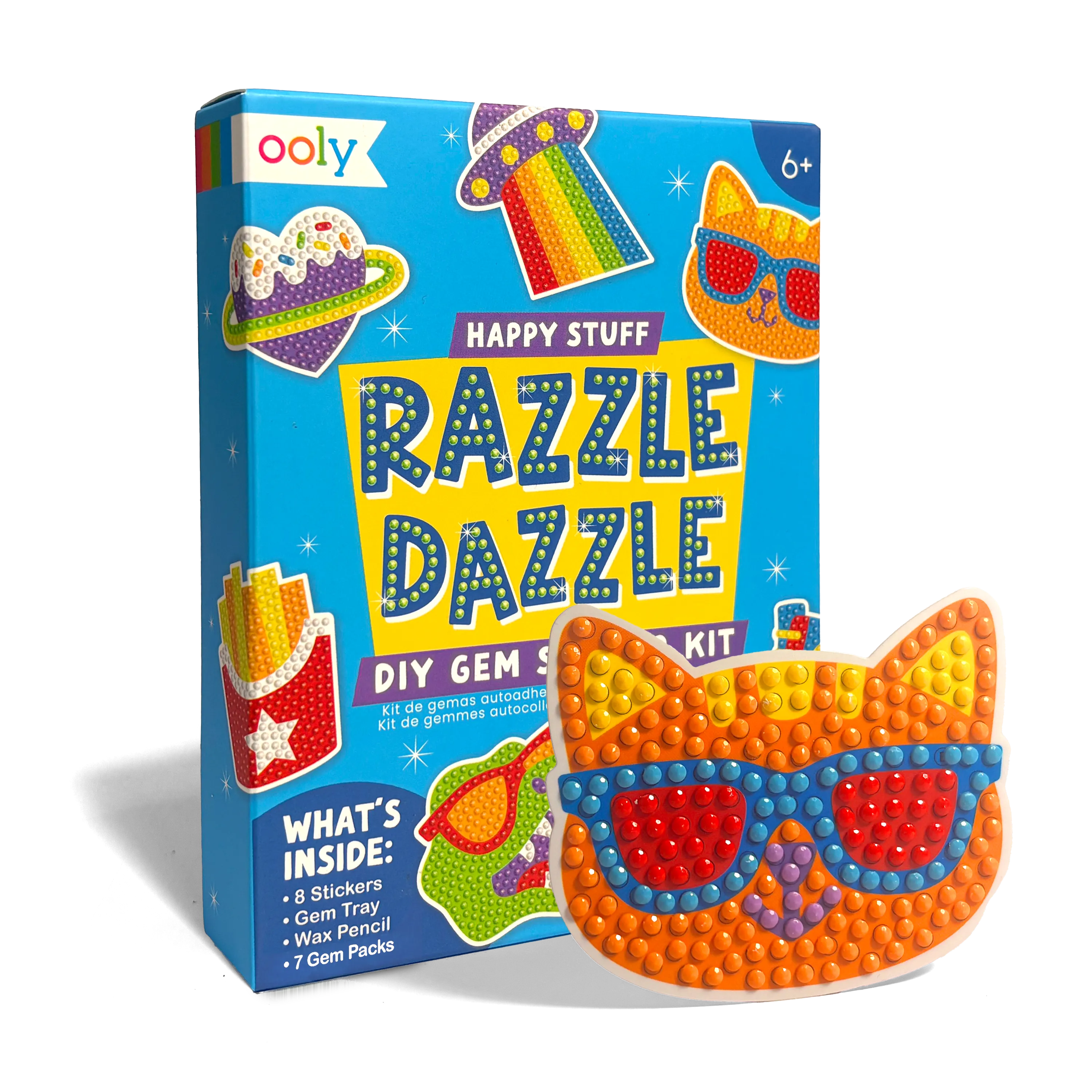 Razzle Dazzle DIY Gem Sticker Kit - Happy Stuff