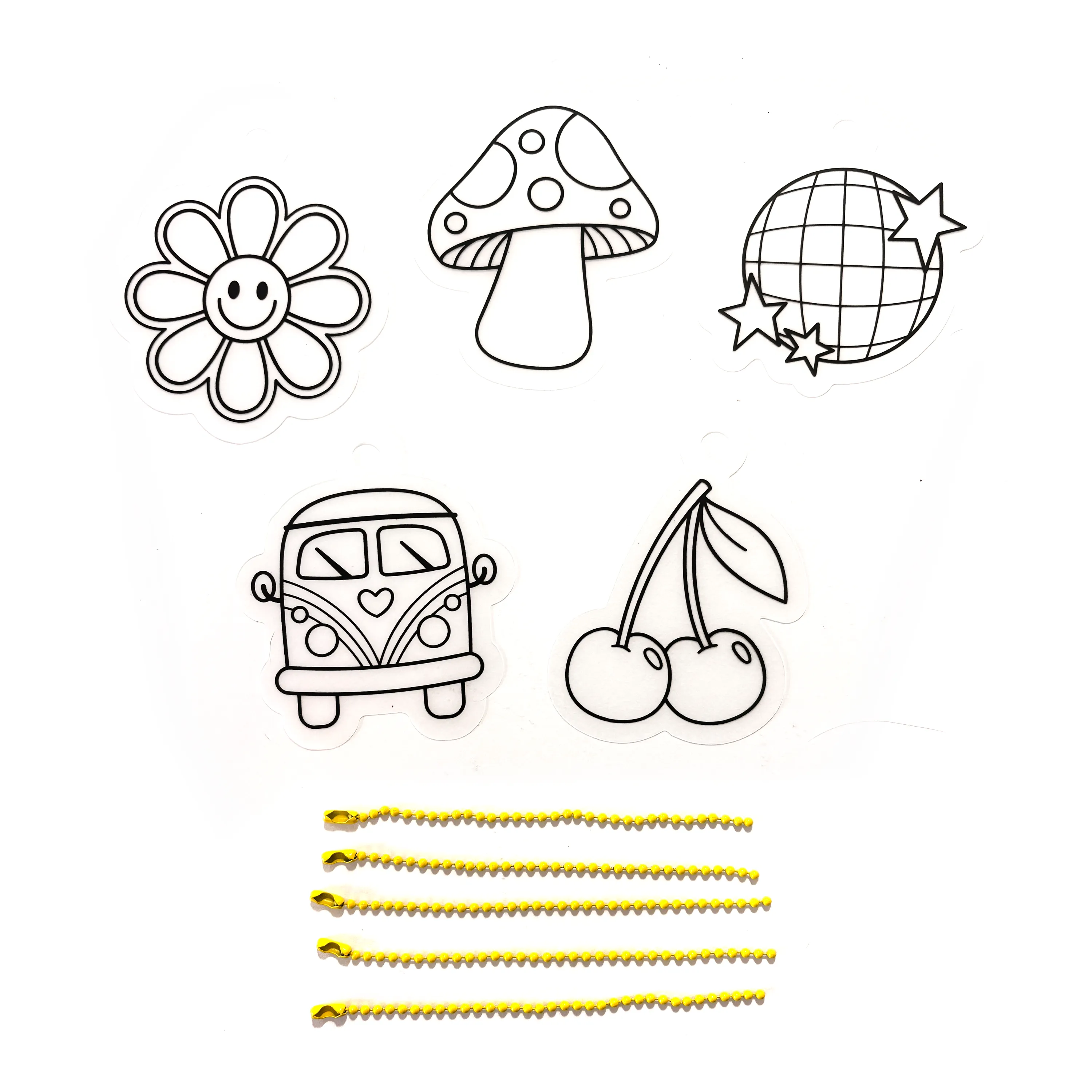 Shrink-Its! Mini DIY Shrink Art Kit - Good Vibes