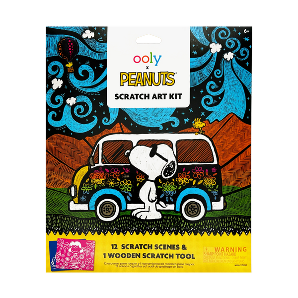 OOLY-Peanuts-Scratch-Art-Kit-