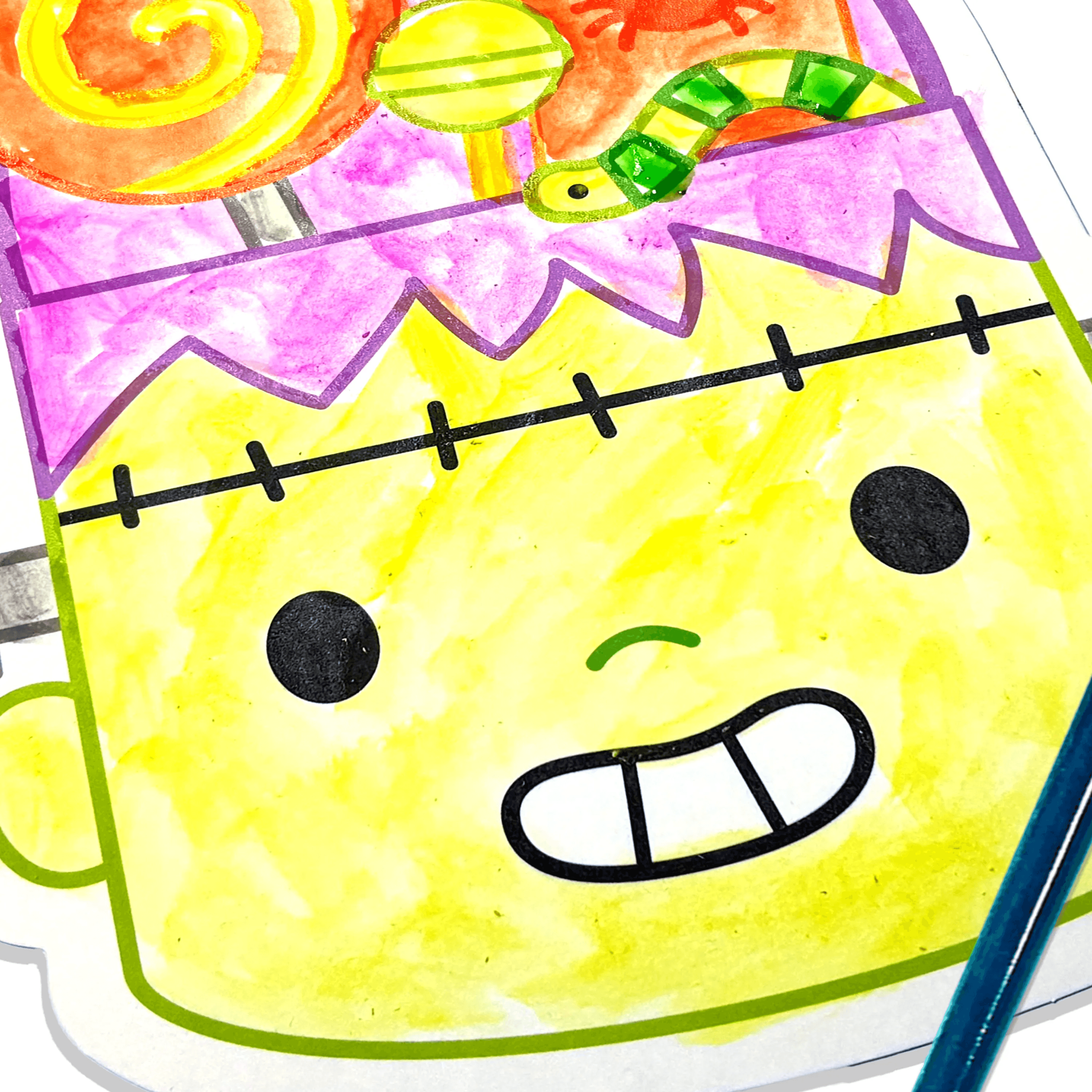 Playful Painters: Easy Watercolor Painting Kit - Trick or Treat