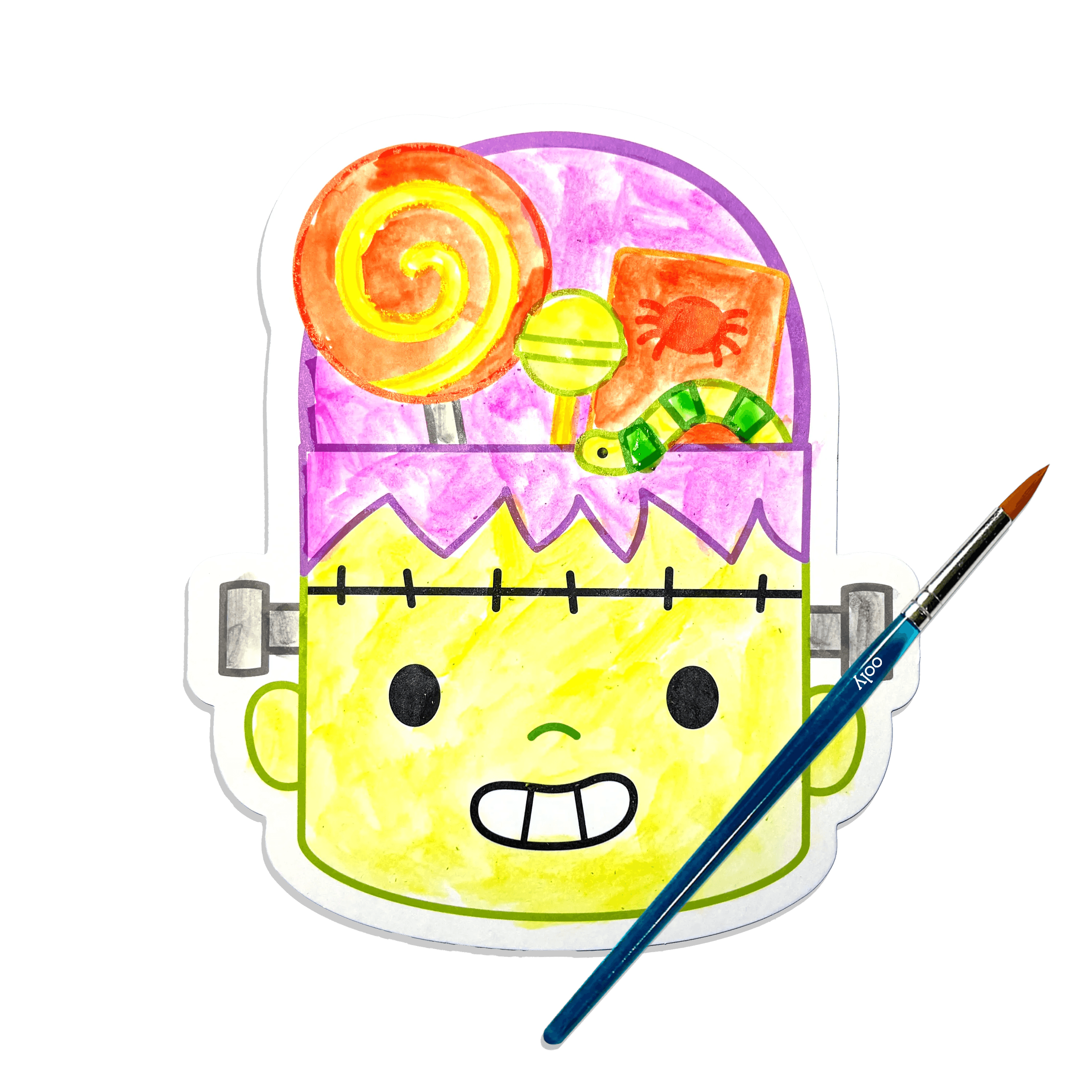 Playful Painters: Easy Watercolor Painting Kit - Trick or Treat