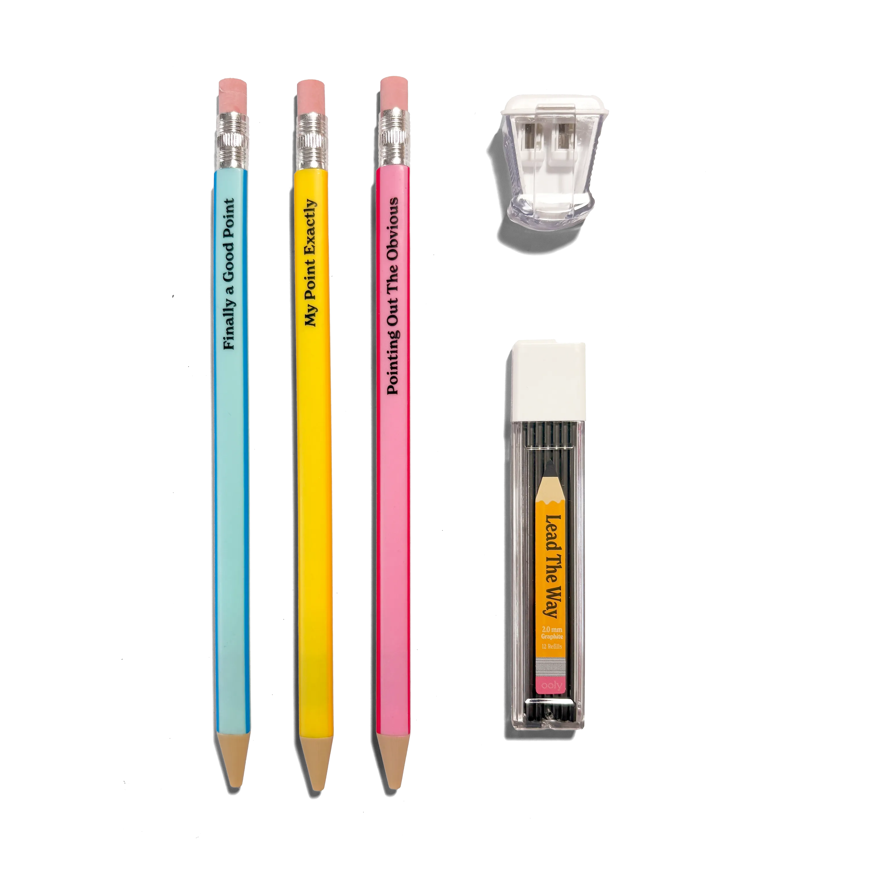 Point Made Mechanical Graphite Pencils – Set of 3