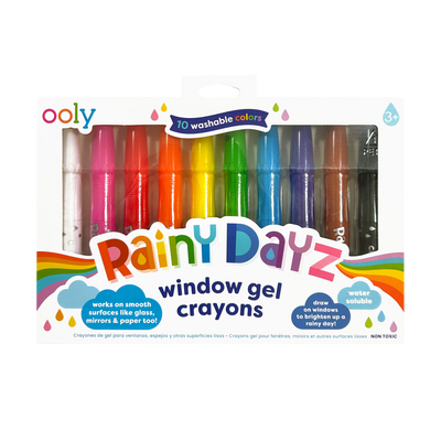 Rainy Dayz Window Watercolor Gel Crayons - Set of 10