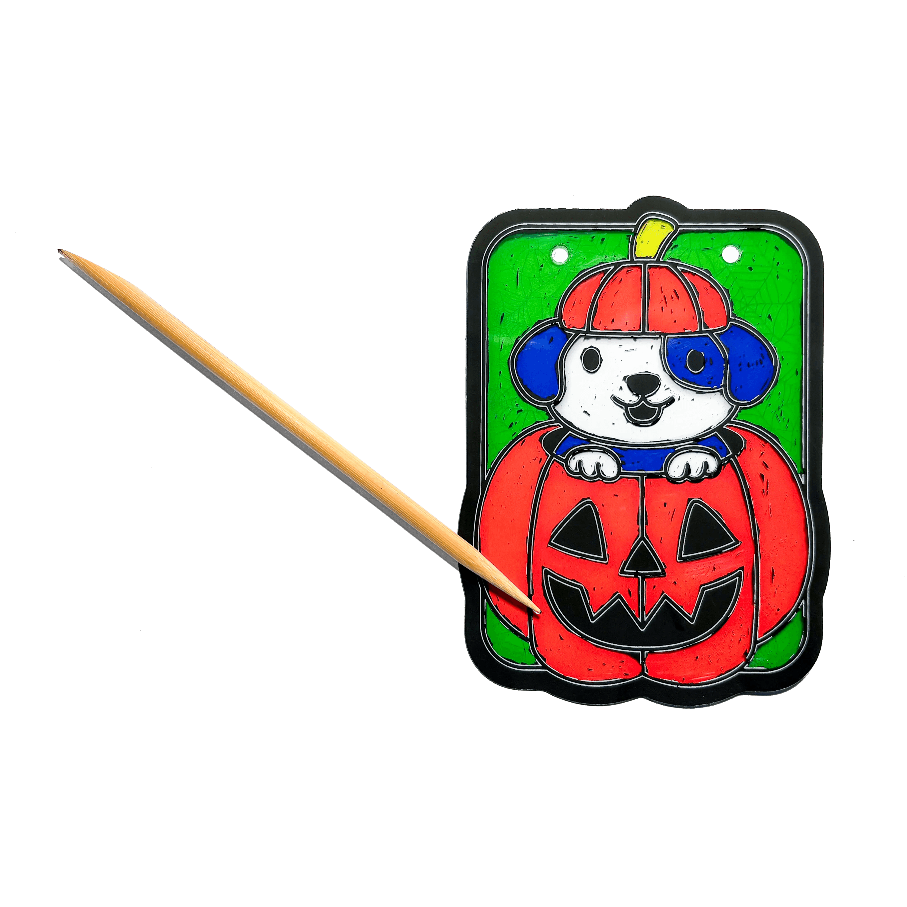 Scratch & Scribble Mini Window Banner Kit - Boo Buddies