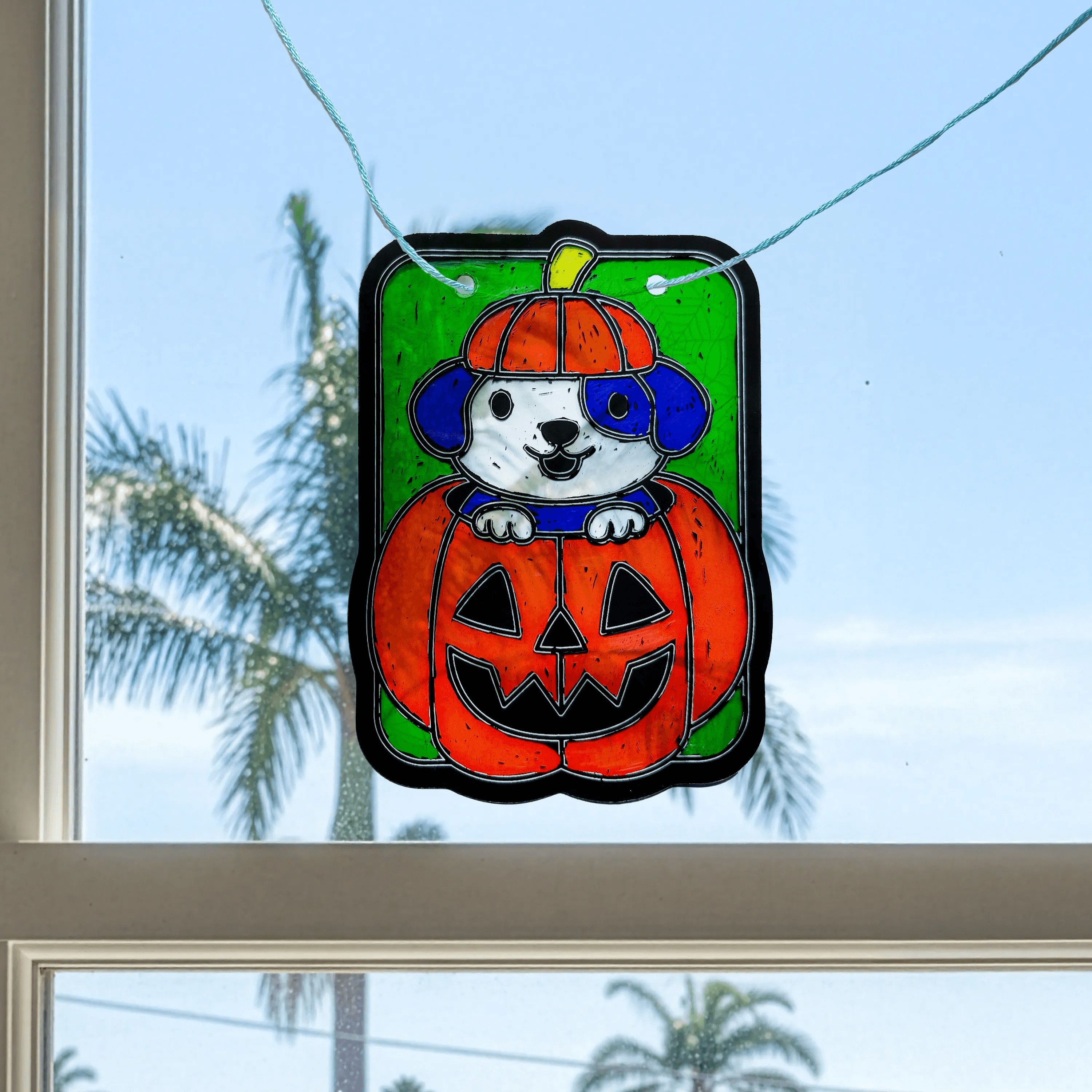 Scratch & Scribble Mini Window Banner Kit - Boo Buddies
