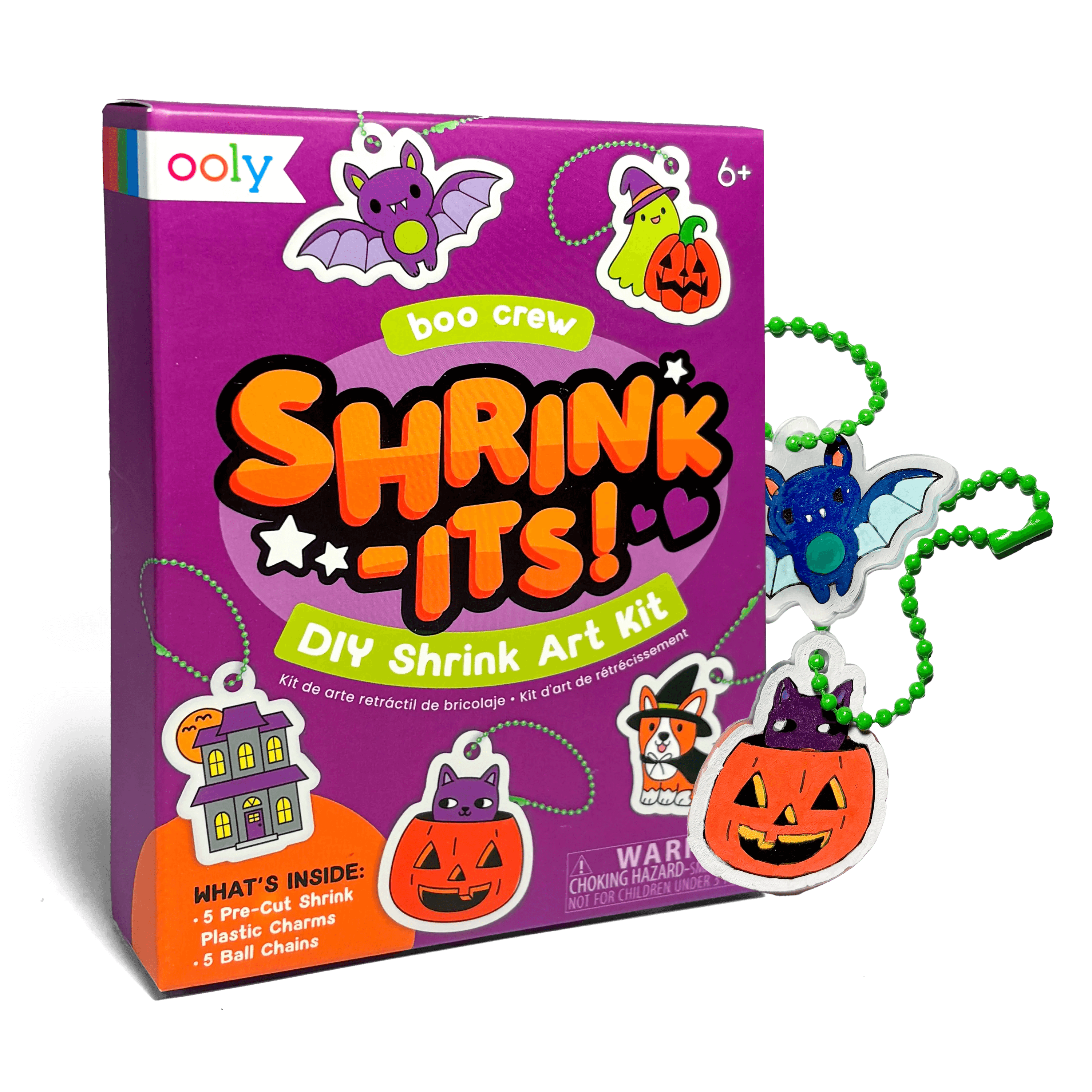 Mini Shrink-Its!: D.I.Y. Shrink Art Kit - Boo Crew