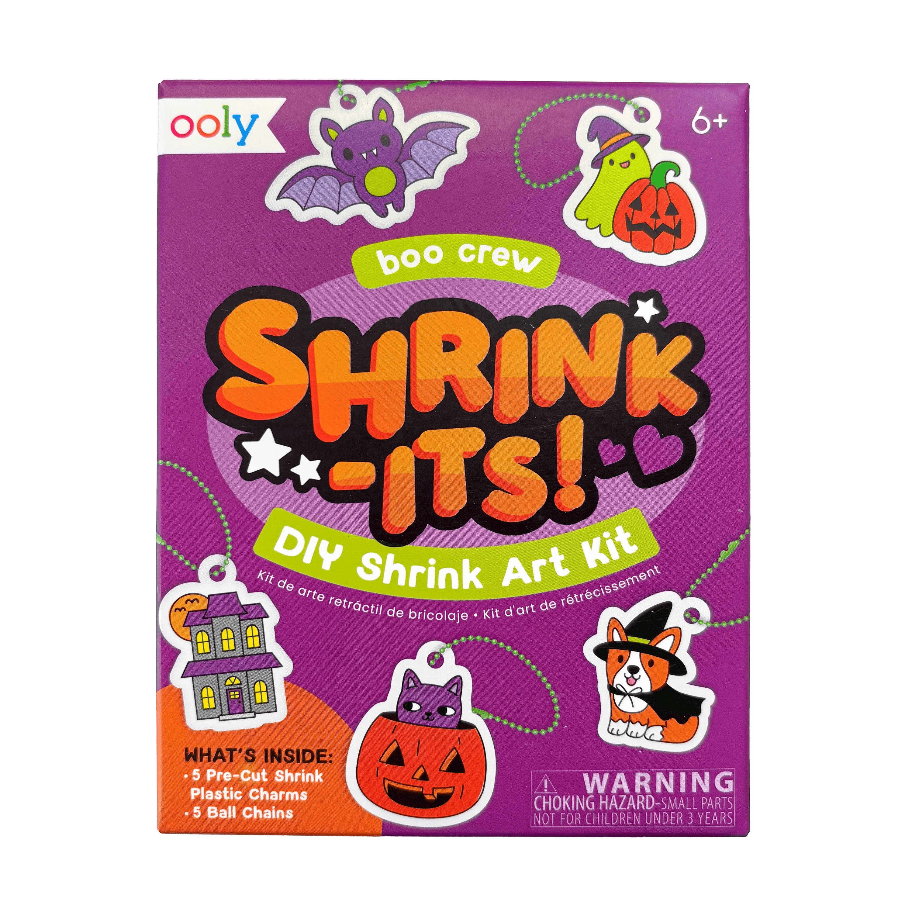 Mini Shrink-Its!: D.I.Y. Shrink Art Kit - Boo Crew