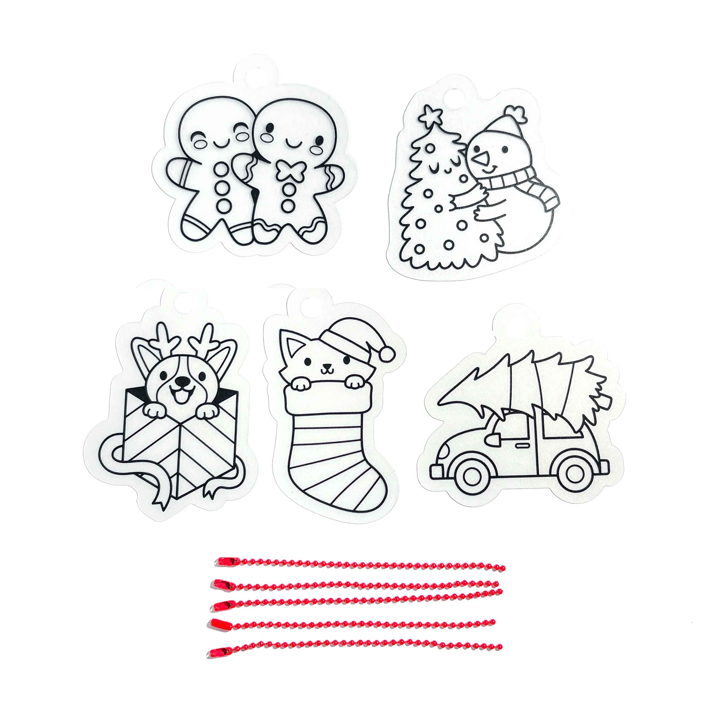 Mini Shrink-Its!: D.I.Y. Shrink Art Kit - Holly Jolly