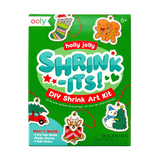 Shrink-Its! Mini DIY Shrink Art Kit - Holly Jolly - 5 Charms