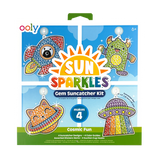 Sun Sparkles Gem Suncatcher Kit - Cosmic Fun - 4 Designs