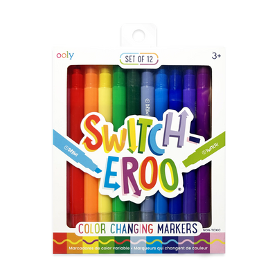 Switch-Eroo Color Changing Markers - Classic - Set of 12