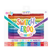 OOLY Switch-Eroo Sparkle Glittery Color Changing Markers packaging front