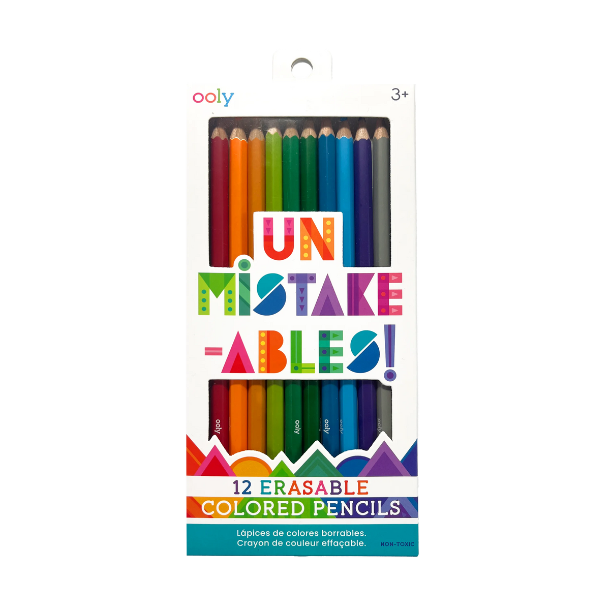Un Mistakeables Erasable Colored Pencils Set 12