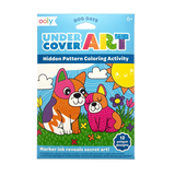 Undercover Art Hidden Pattern Coloring Activity Art Cards - Dog Days - 12 Cards