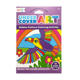 Undercover Art Hidden Pattern Coloring Activity Art Cards - Rainforest Fun - 12 Cards