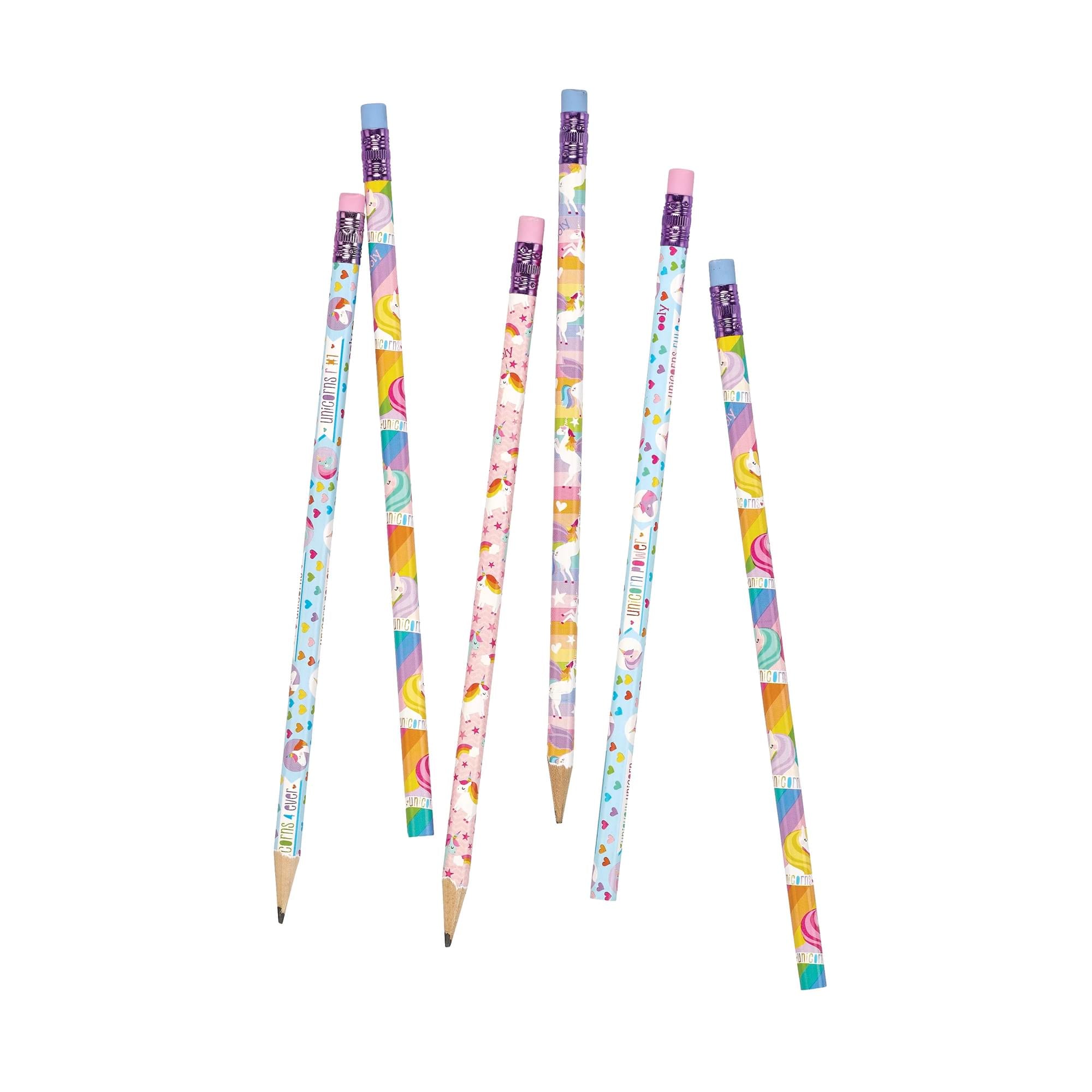 OOLY Unique Unicorns Graphite Pencils 6 pencils out of packaging