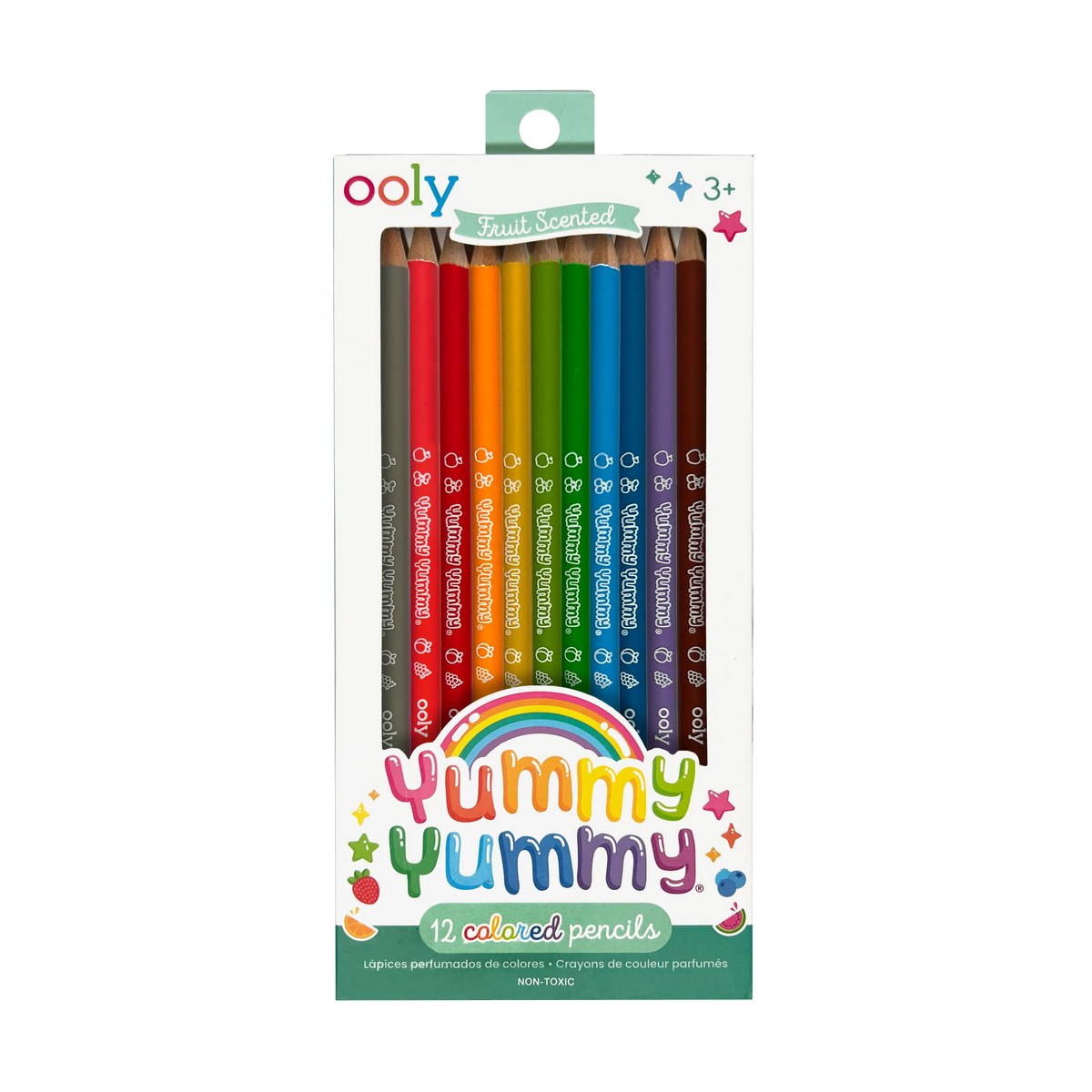 Yummy Yummy Fruit Scented Colored Pencils Set 12