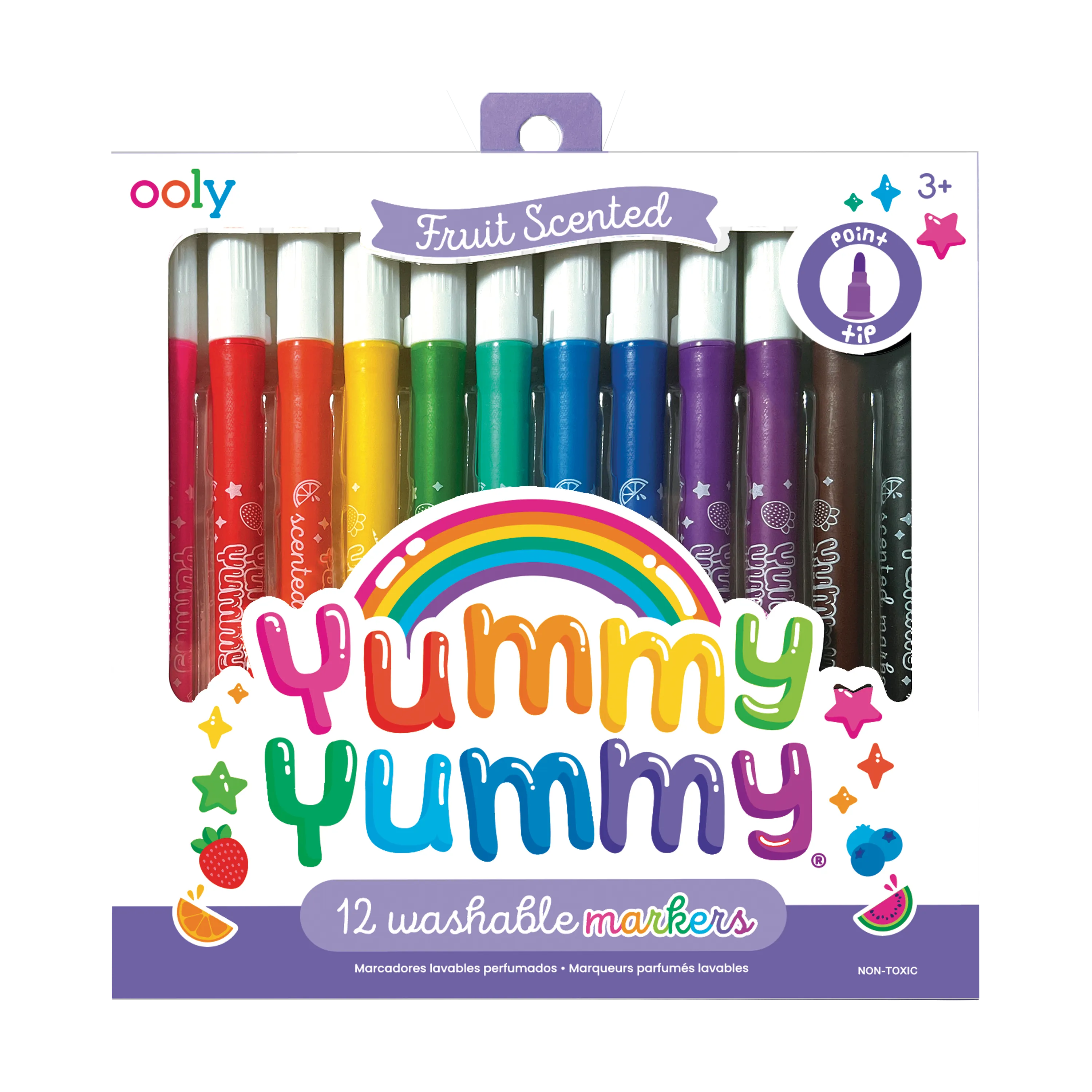 Yummy Yummy Scented Markers - Set of 12