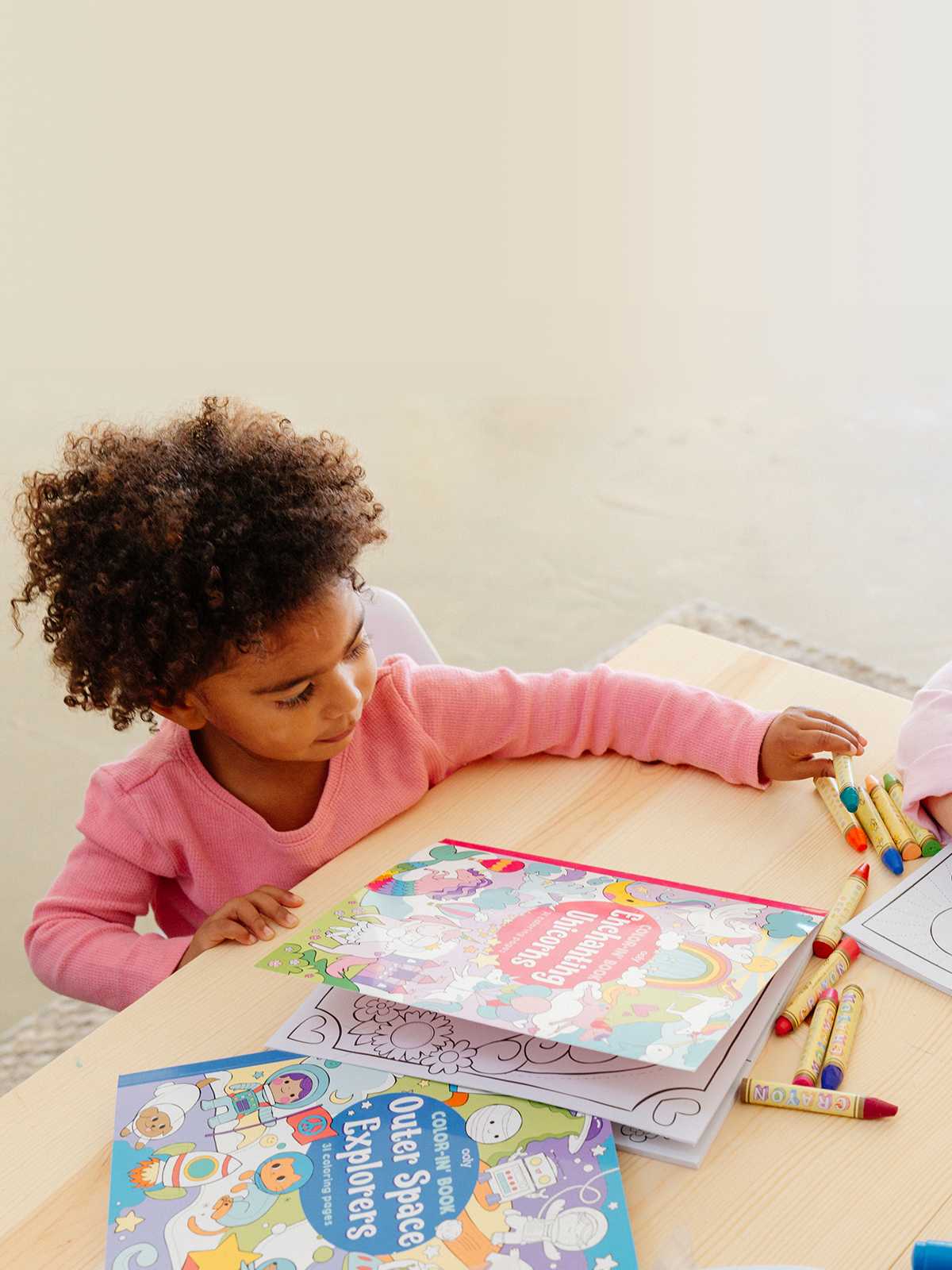 Kids Coloring and Painting Set, Safari, 4 x 4